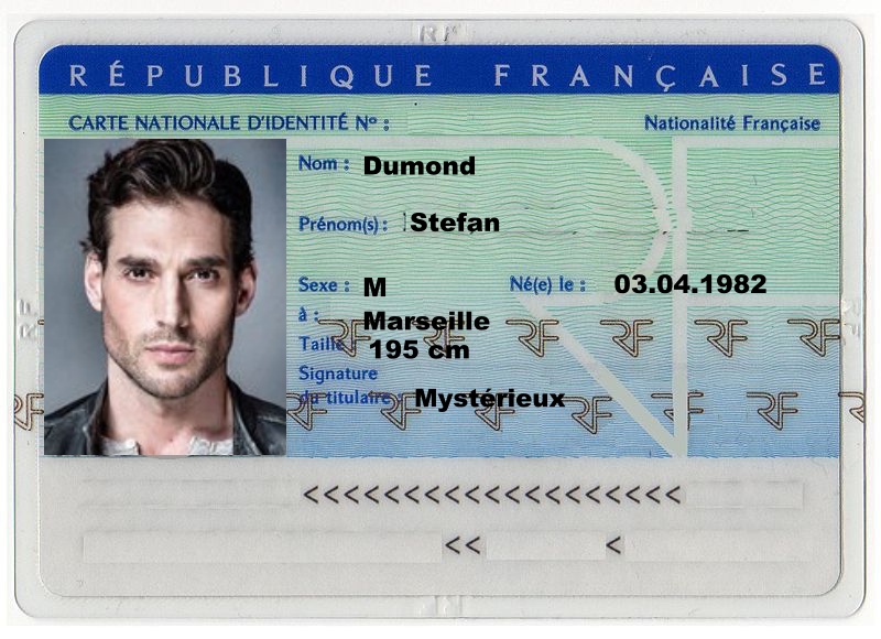 CArta d'identità di Stefan